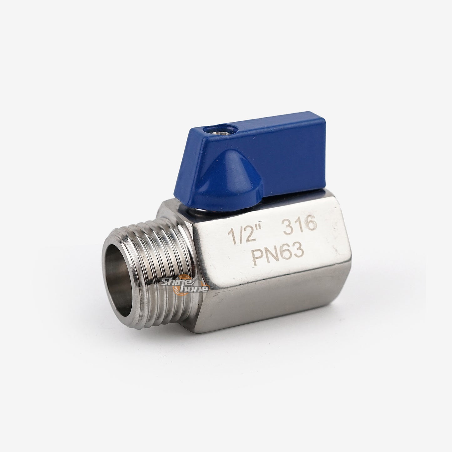 Mini Ball Valve 1/2" MPT - 1/2" FPT