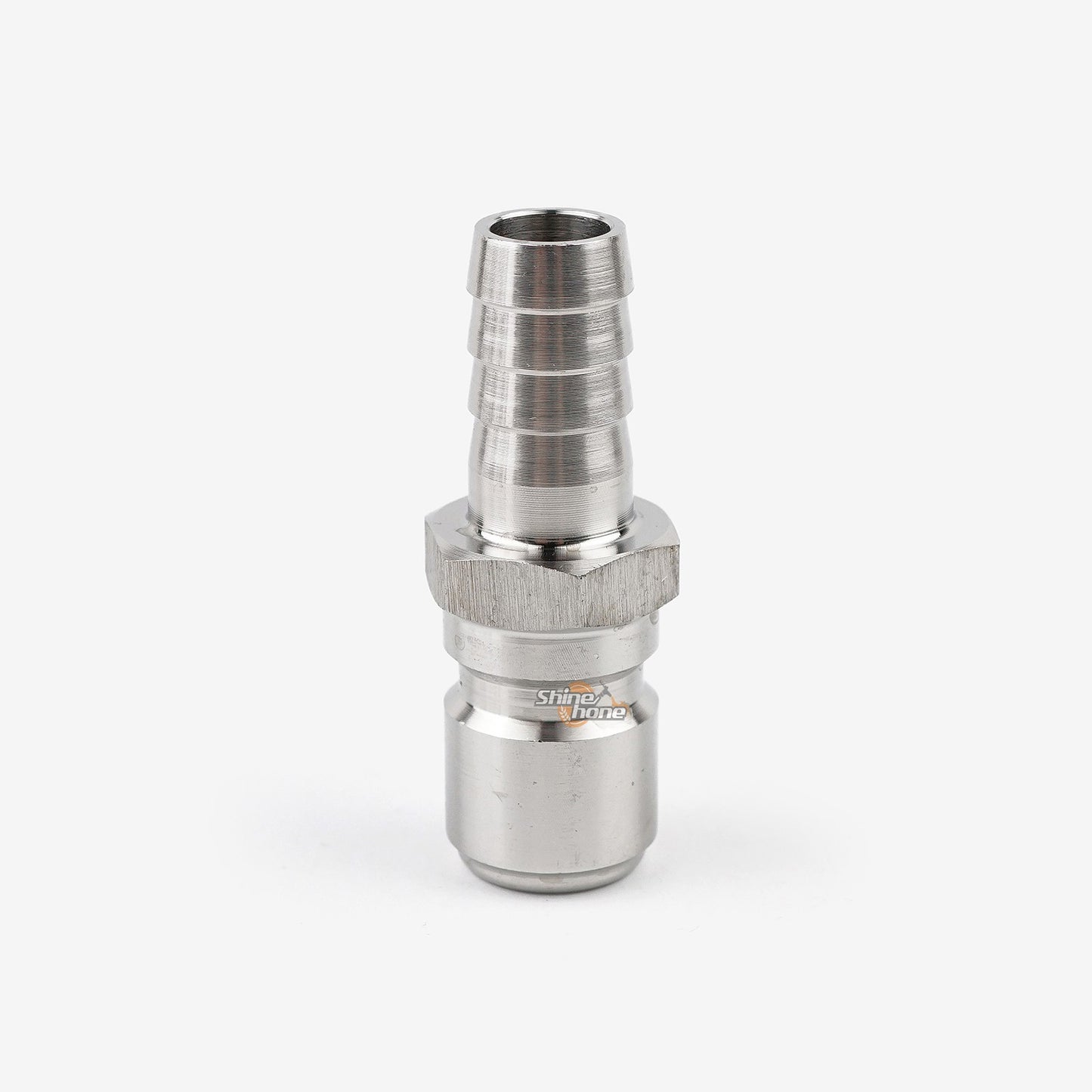 Male QD x 1/2 in. Barb - Stainless Steel Quick Disconnect