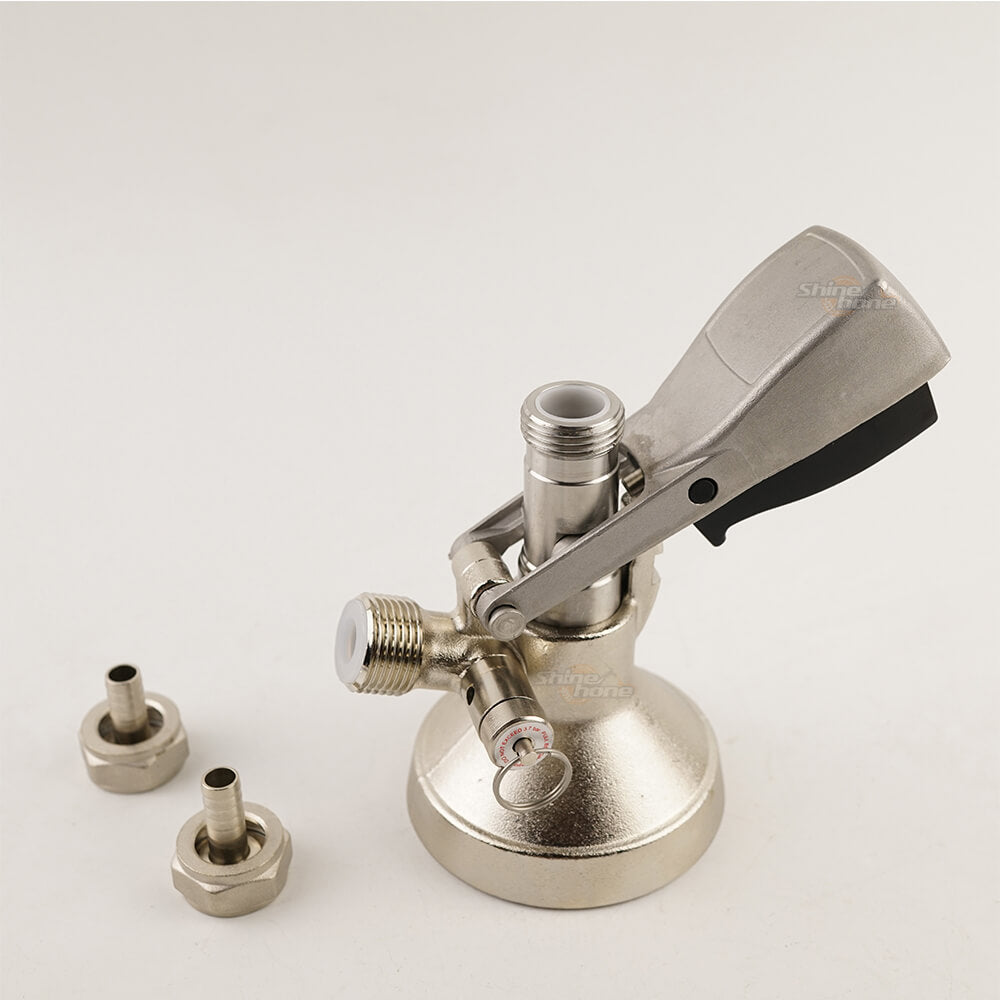 Keg Coupler G Type - Brass Body | Stainless Steel Probe