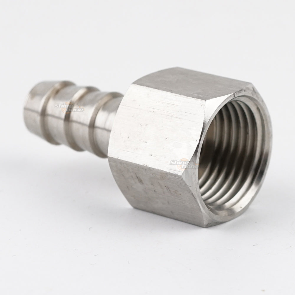 Stainless Steel Fittings 1/2 in. FPT x 1/2 in. Barb