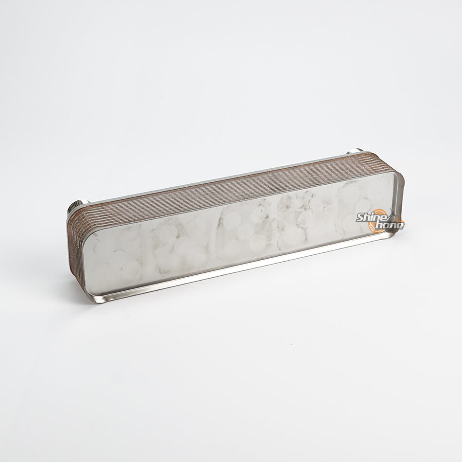 20 Plate Wort Chiller - 12.4" x 2.9"