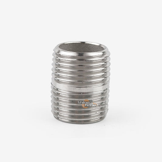 Stainless Nipple _ 1/2" x 1" Threaded