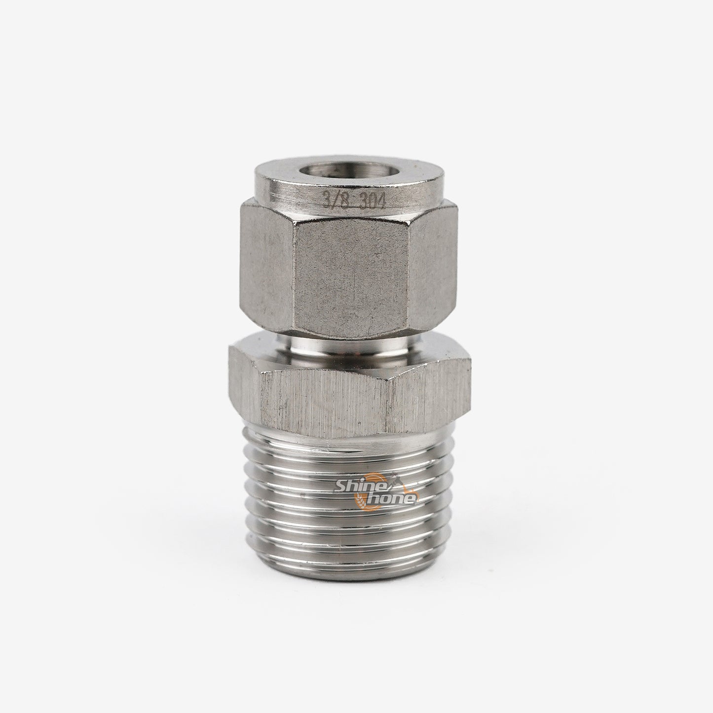 Tube Compression X NPT Threaded Adaptor - 1/2" Tube x 1/2" MNPT
