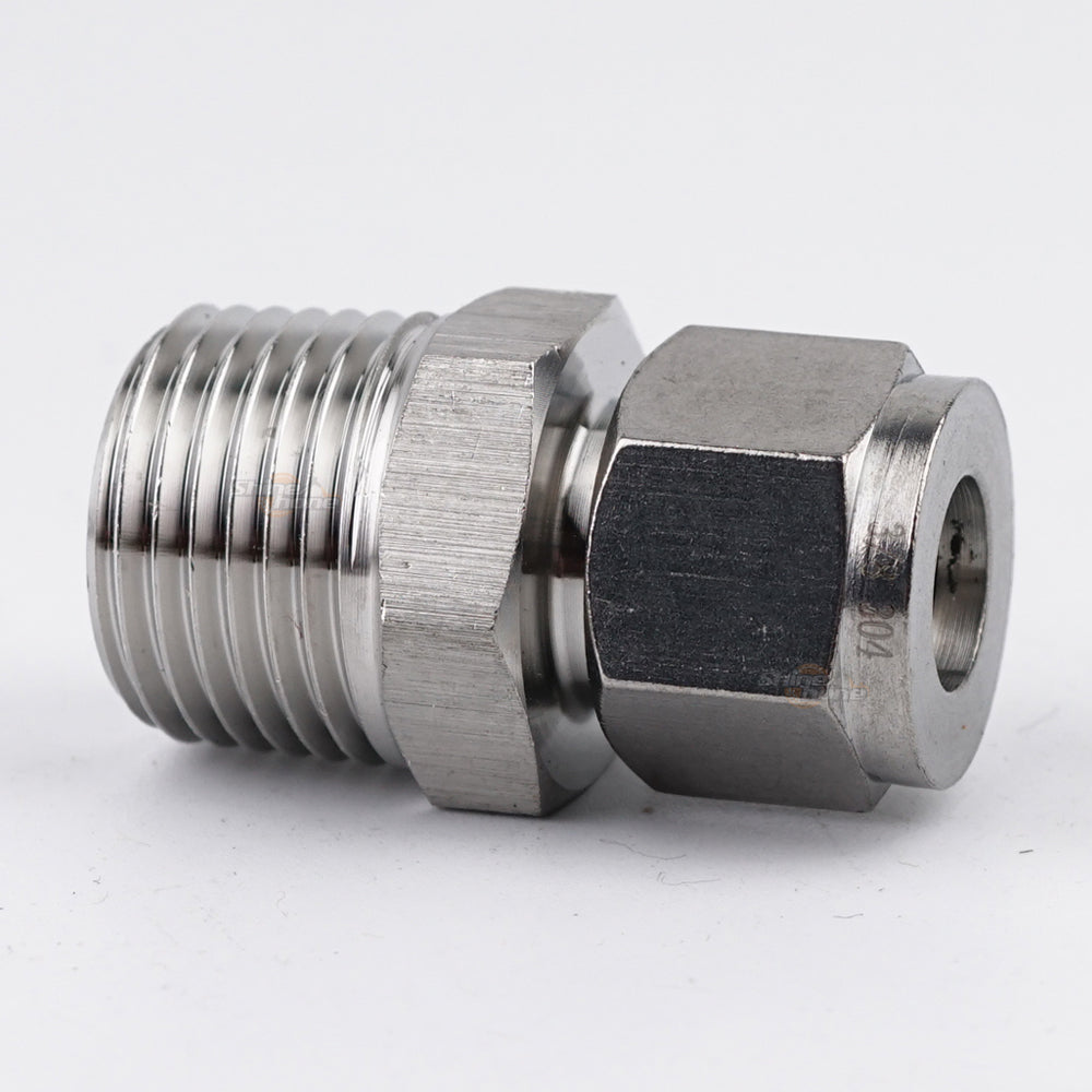 Tube Compression X NPT Threaded Adaptor - 1/2" Tube x 1/2" MNPT