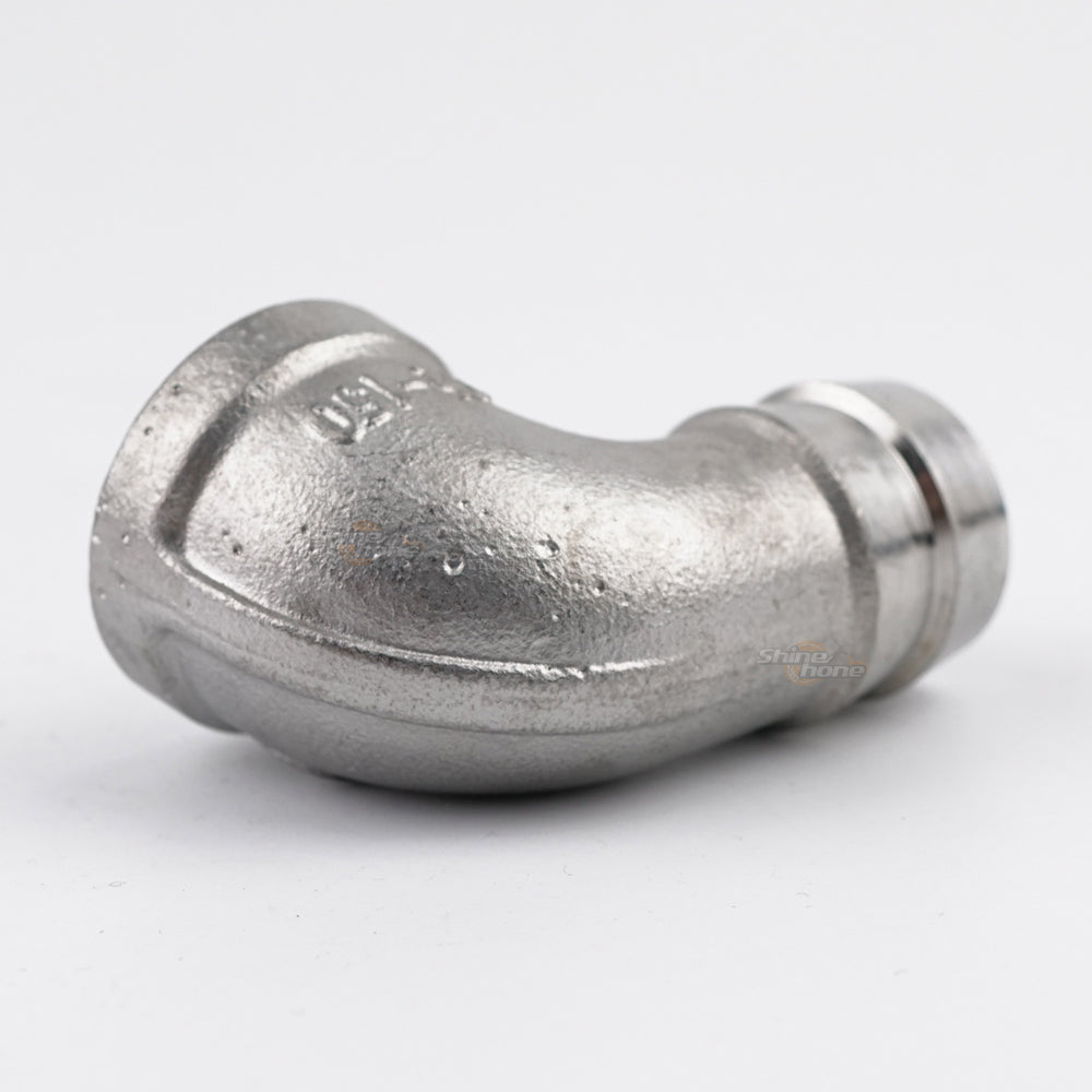 Stainless Steel 1/2 in. High Flow Elbow Barb