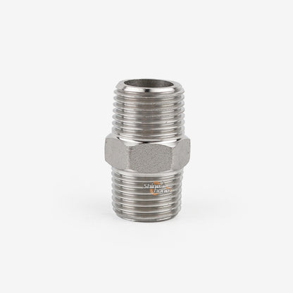 Stainless Hex Nipple - 1/2 inch x 1 ininch Threaded