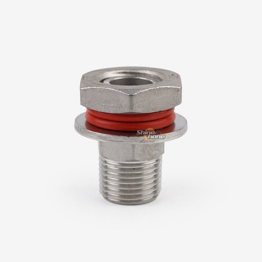 Weldless Bulkhead 304 Stainless Steel type 1