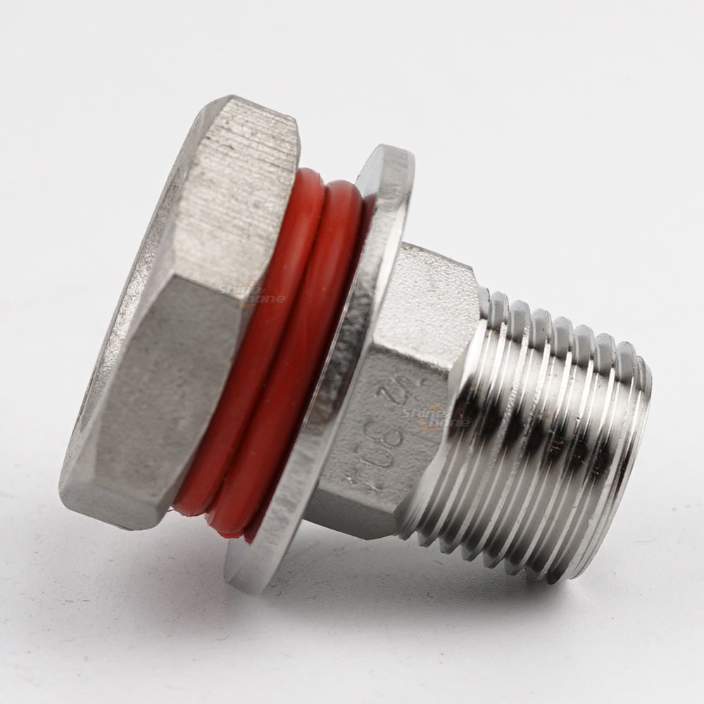 Weldless Bulkhead 304 Stainless Steel type 1