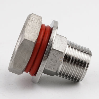 Weldless Bulkhead 304 Stainless Steel type 1