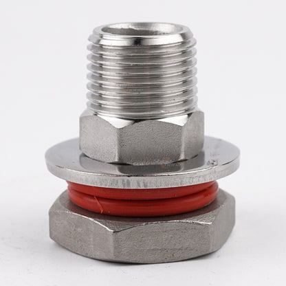Weldless Bulkhead 304 Stainless Steel type 1