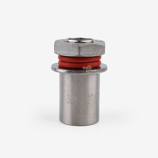 Weldless Bulkhead 304 Stainless Steel type 2