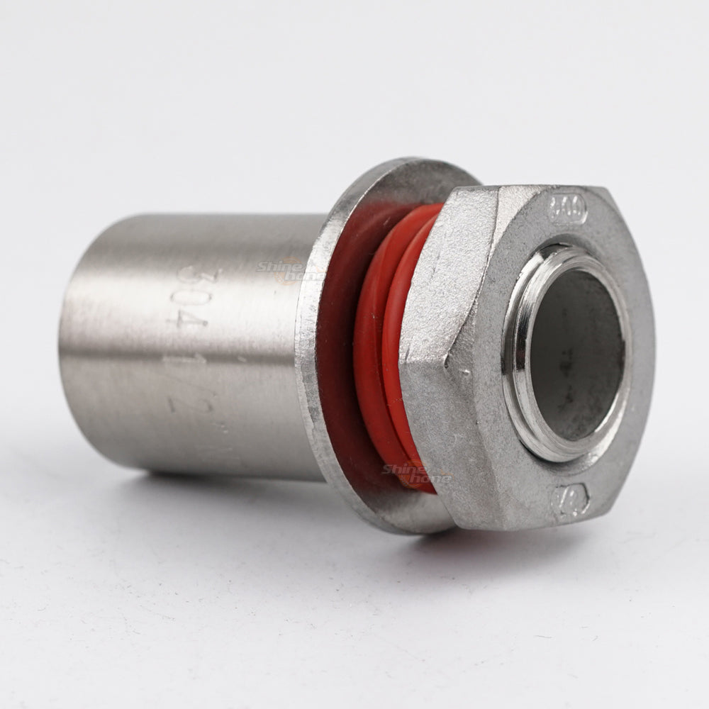 Weldless Bulkhead 304 Stainless Steel type 2