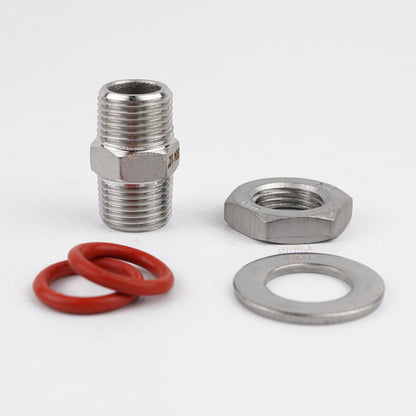 Weldless Bulkhead 304 Stainless Steel type 1