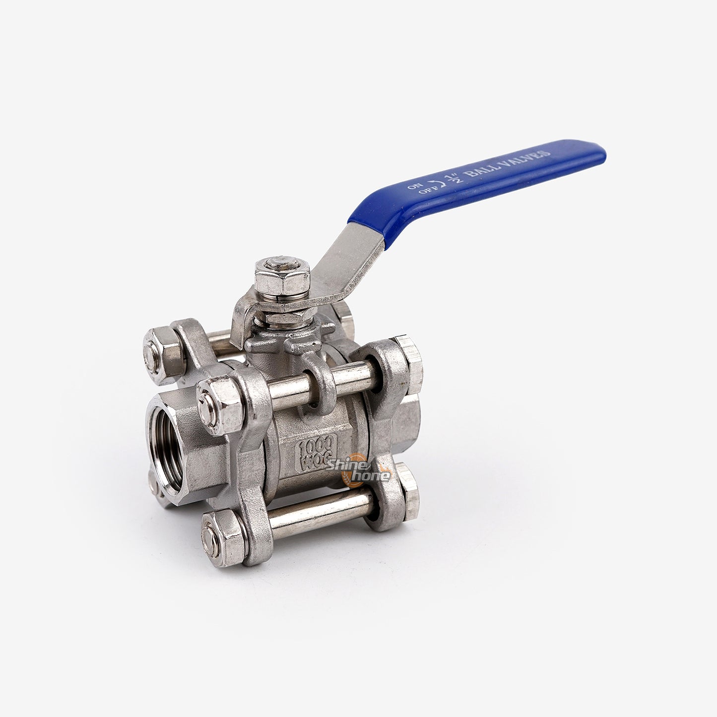 Stainless Steel Ball Valve - 1/2 in. (3 - Piece)