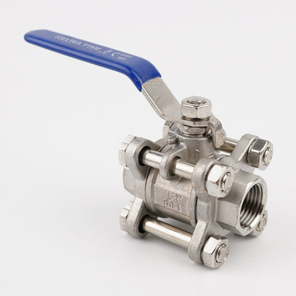 Stainless Steel Ball Valve - 1/2 in. (3 - Piece)