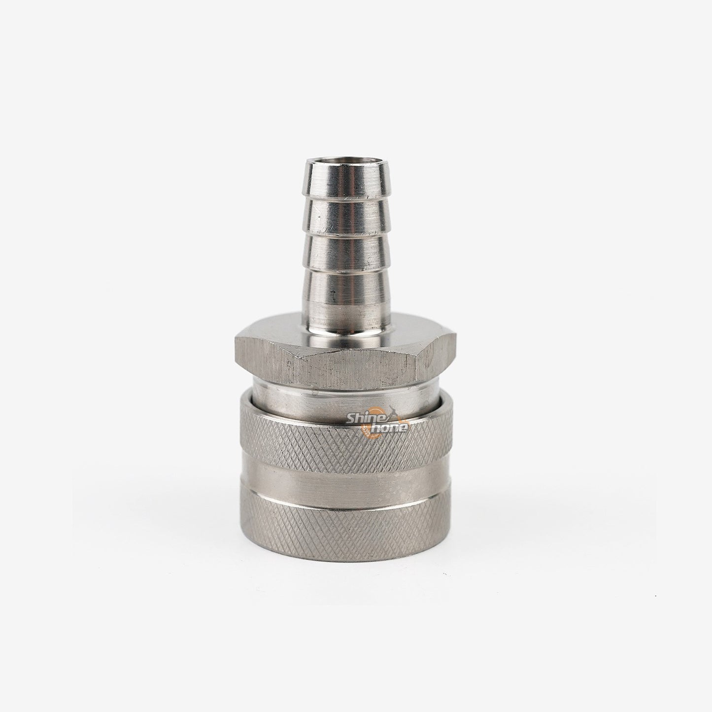 Female QD x 1/2 in. Barb - Stainless Steel Quick Disconnect