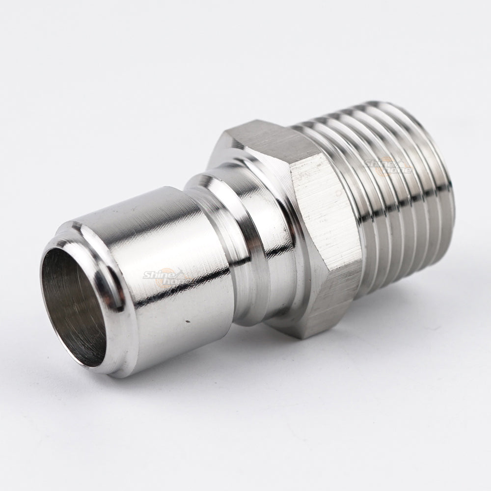 Male QD x 1/2 in. MPT - Stainless Steel Quick Disconnect