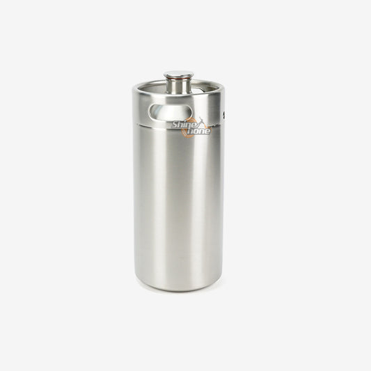 Stainless Steel Beer Growler - 4 Liters