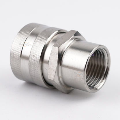 Female QD x 1/2 in. FPT - Stainless Steel Quick Disconnect