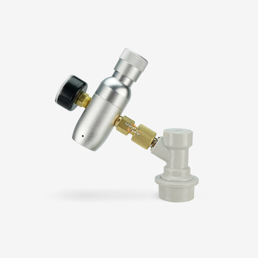 Keg Charger With Heavy Duty Mini CO2 Regulator (0~150PSI)