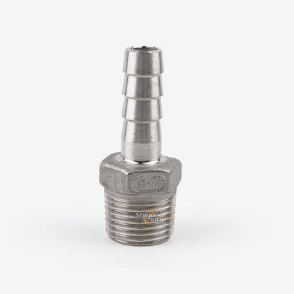 Stainless Steel Fittings 1/2in. MPT x 5/8 in. barb