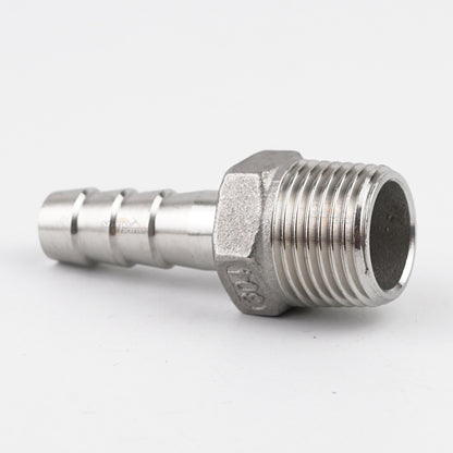 Stainless Steel Fittings 1/2in. MPT x 1/2 in. barb