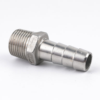 Stainless Steel Fittings 1/2in. MPT x 5/8 in. barb