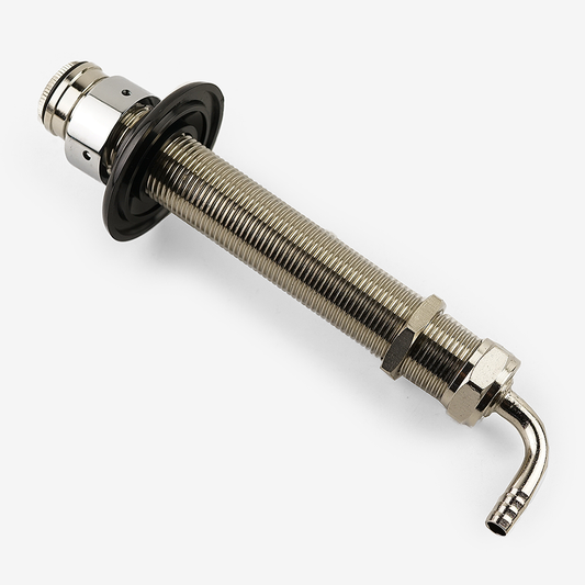 Chrome Plated Brass Draft Beer Shank 156mm