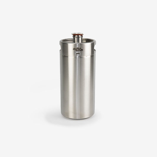 Stainless Steel Beer Growler - 3.6 Liters