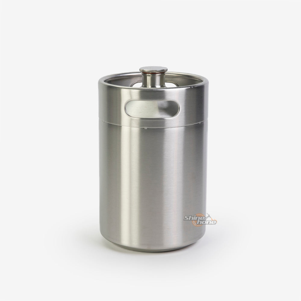 Stainless Steel Beer Growler - 5 Liters