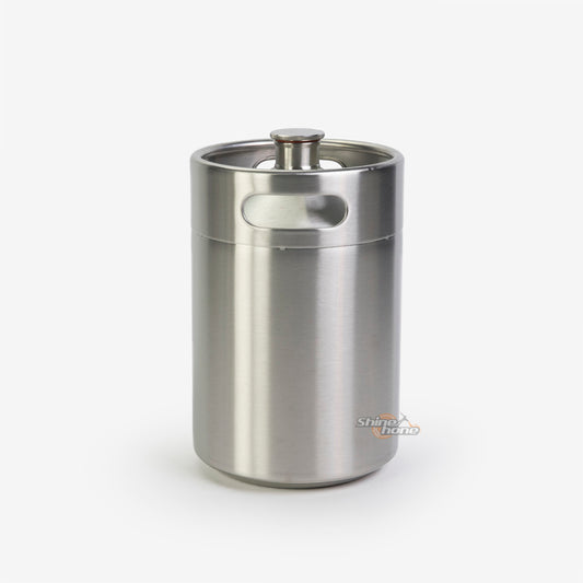 Stainless Steel Beer Growler - 5 Liters